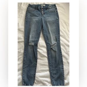 Jessica Simpson Kiss Me Ankle Skinny Jeans